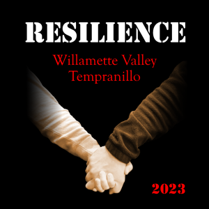 resilience wines 2023 tempranillo, a picture of the original story of two hands holding an unbreakable bond